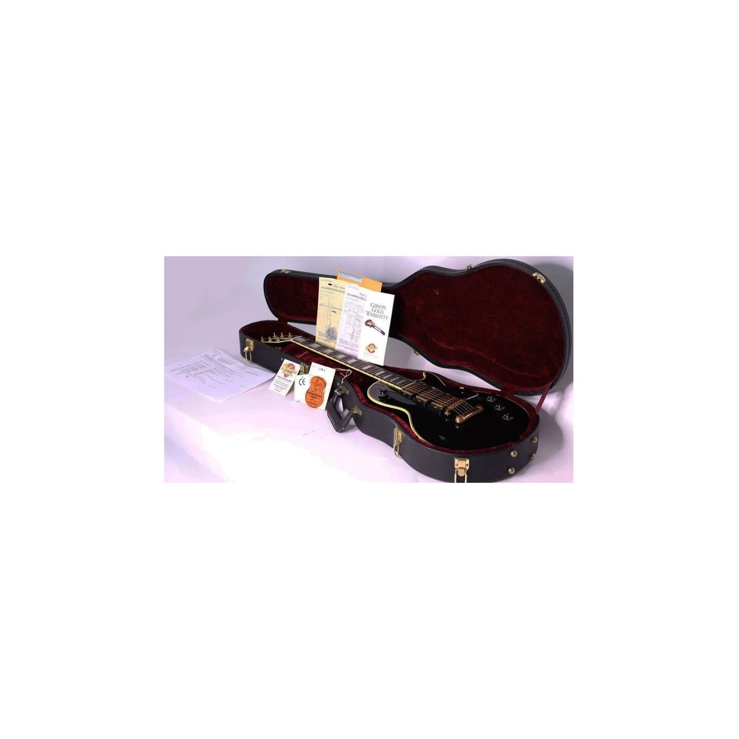 2000 Gibson Custom Mickey Baker Les Paul Custom Electric Guitars Gibson Art of Guitar