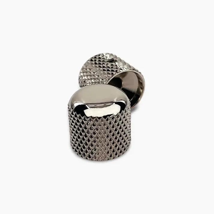 Allparts Metal Dome Knobs (2 pcs) - Nickel / Pack of 2 Accessories ALL PARTS Art of Guitar