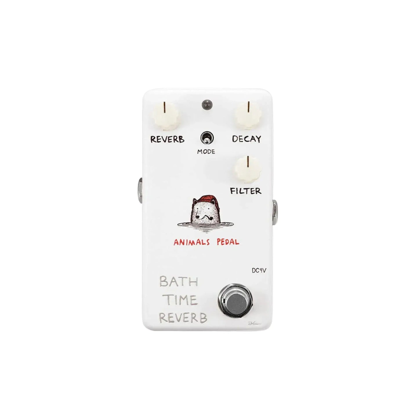 Animals Pedal Bath Time Reverb V2 Guitar Effects Pedal - (Re-Loved) Pedals Animal Pedals Art of Guitar