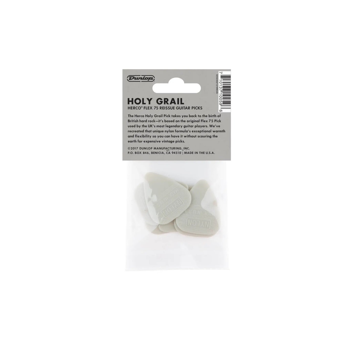 Dunlop HERCO HOLY GRAIL-6/PLYPK Guitar Picks Dunlop Art of Guitar