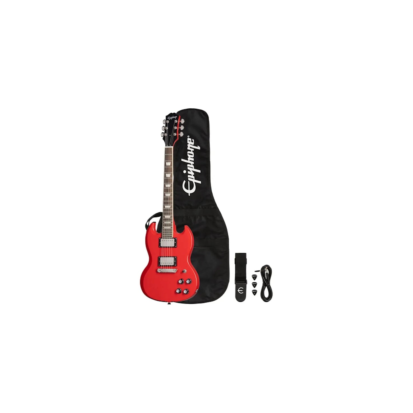 Epiphone Power Players SG Electric Guitar Lava Red Electric Guitars Epiphone Art of Guitar