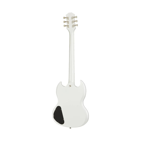 Epiphone SG Muse Pearl White Metallic Electric Guitars Epiphone Art of Guitar