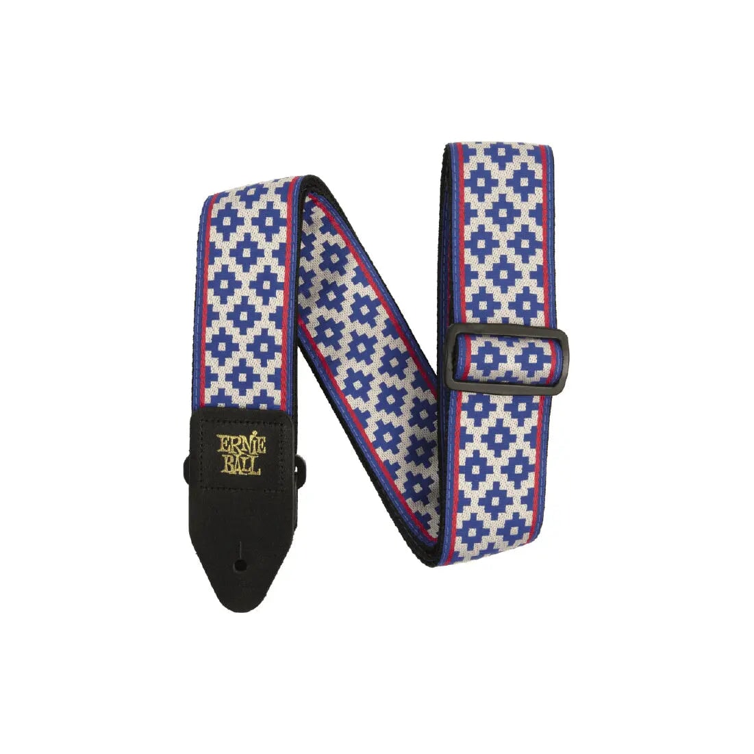 Ernie Ball Blue Crux Jacquard Strap Guitar Straps Ernie Ball Art of Guitar