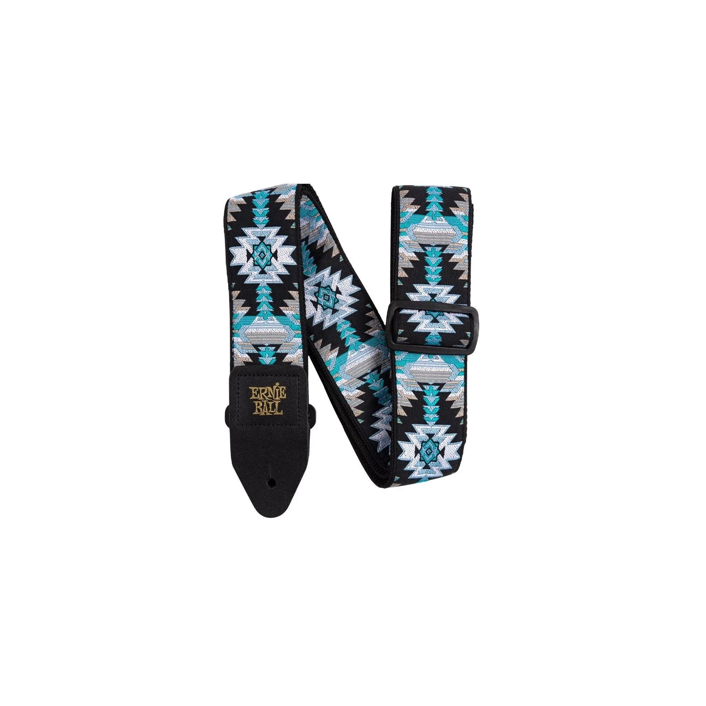 Ernie Ball Classic Jacquard Guitar/Bass Strap - Albuquerque Blue Ernie Ball