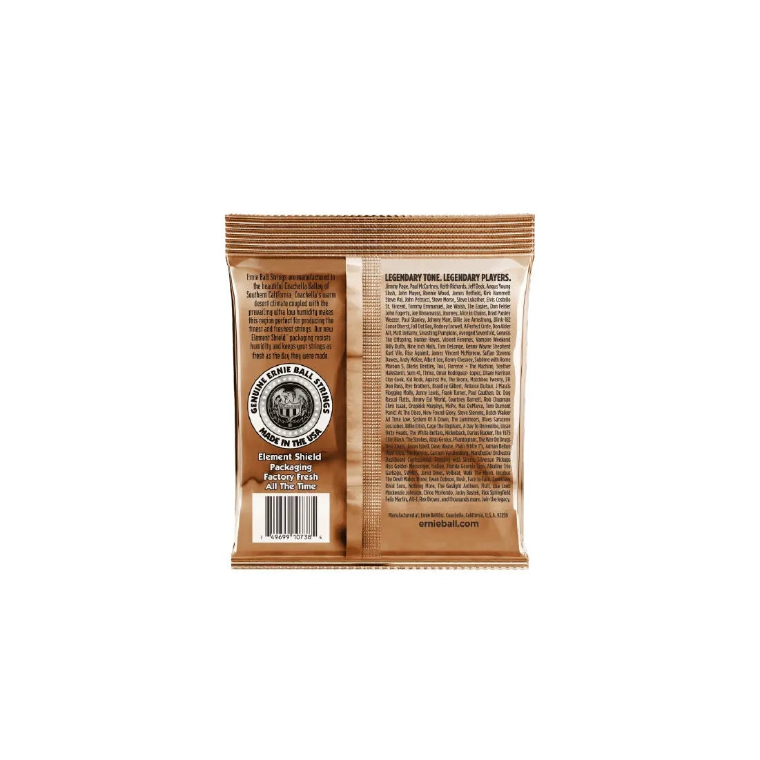 Ernie Ball Earthwood Custom Light 12 String Phosphor Bronze Acoustic Guitar 10-48 Acoustic Guitar Strings Ernie Ball Art of Guitar