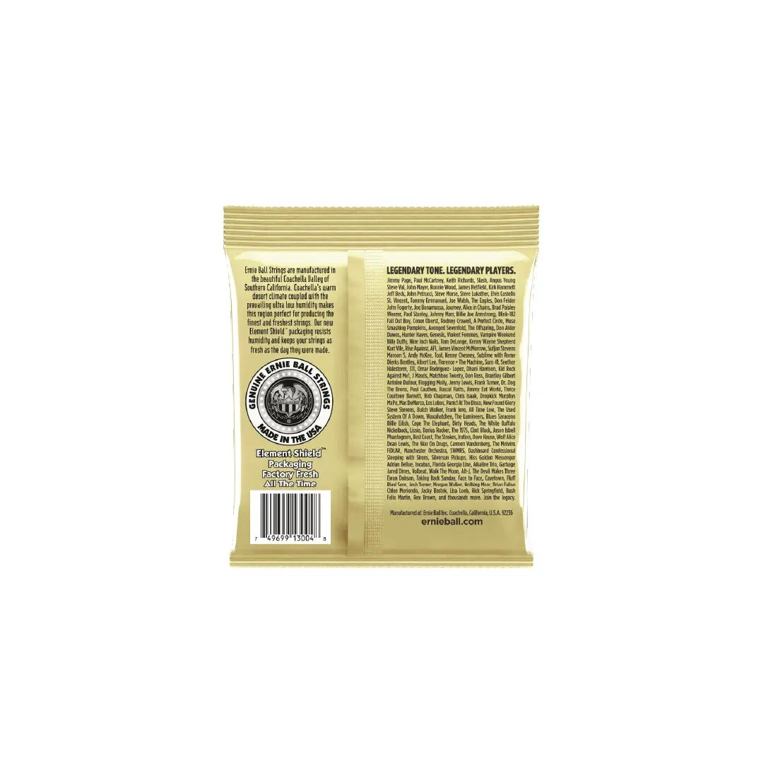 Ernie Ball Earthwood Light 80/20 Bronze Acoustic Guitar Strings 3-Pack - 11-52 Gauge Acoustic Guitar Strings Ernie Ball Art of Guitar
