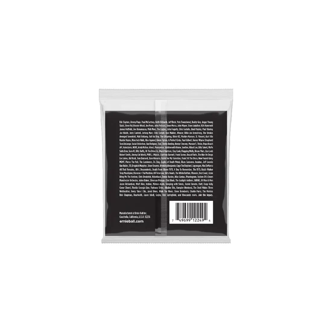 Ernie Ball Extra Slinky Stainless Steel Wound Electric Guitar Strings - 8-38 Gauge Electric Guitar Strings Ernie Ball Art of Guitar