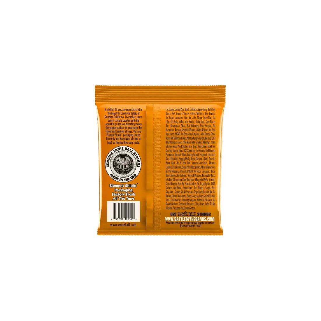 Ernie Ball Hybrid Slinky Classic Rock n Roll Pure Nickel Wrap Electric Guitar Strings - 9-46 Gauge Electric Guitar Strings Ernie Ball Art of Guitar