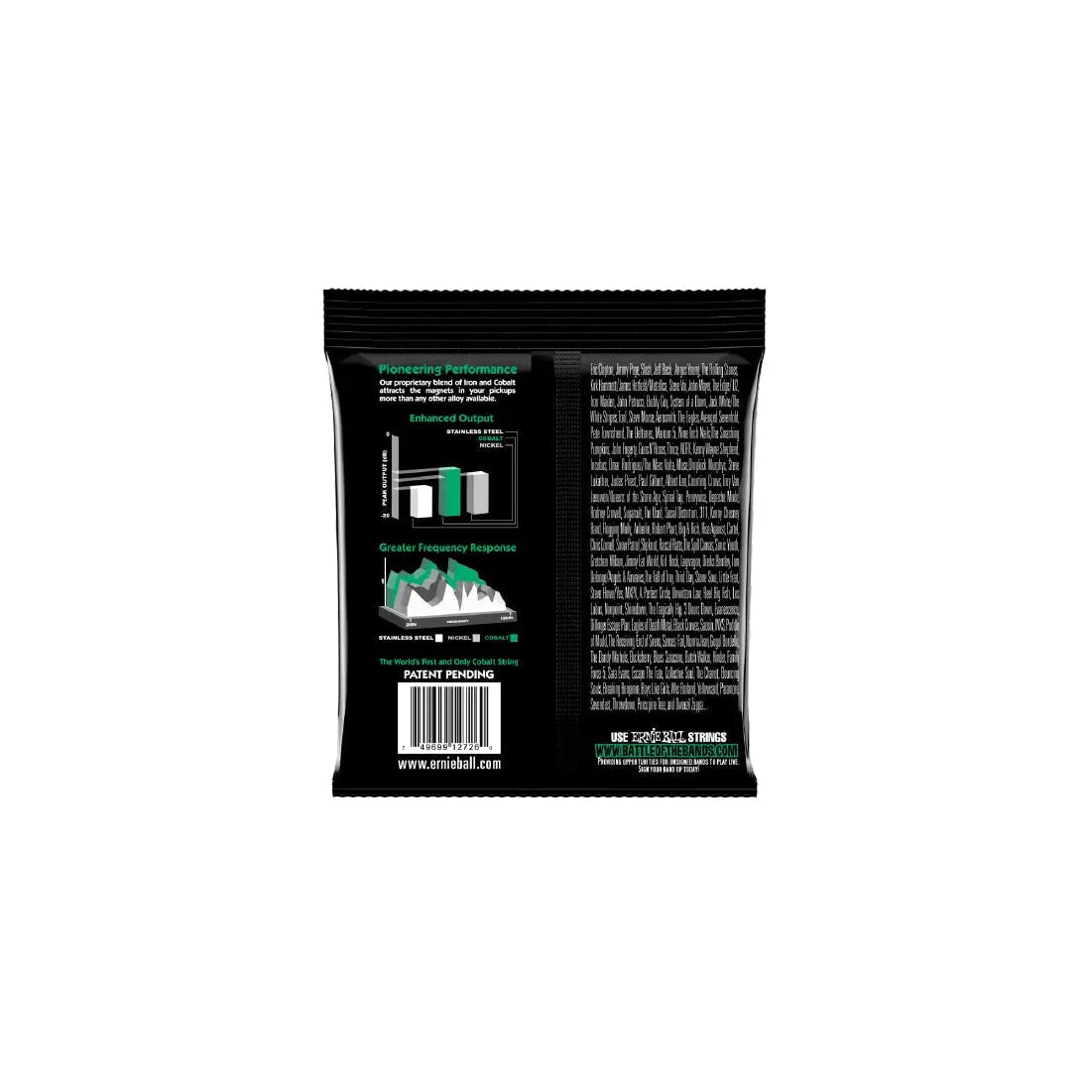Ernie Ball Not Even Slinky Cobalt Electric Guitar Strings - 12-56 Gauge Electric Guitar Strings Ernie Ball Art of Guitar