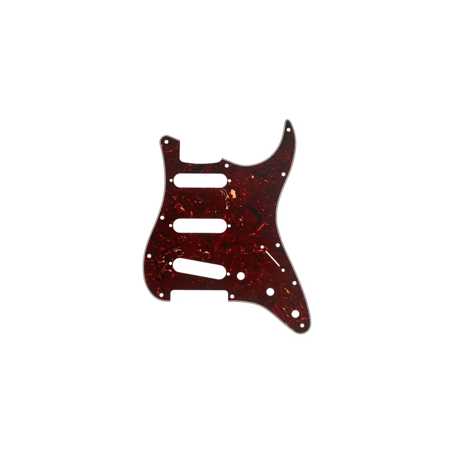 Fender 11 Hole Modern Style Stratocaster Pickguard Tortoise Shell, 4-Ply Guitar Accessories Fender Art of Guitar