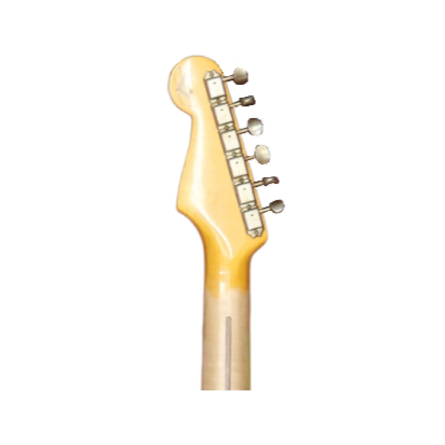 Fender Limited Edition 1954 Stratocaster Relic 1-Piece Quartersawn 2A Flame Maple Neck, Aged Black Electric Guitars Fender Art of Guitar