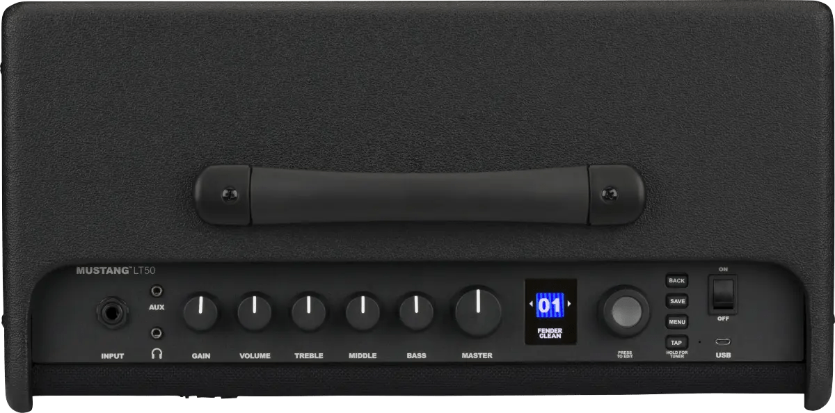 Fender Mustang® LT50 Guitar Amplifiers Fender Art of Guitar