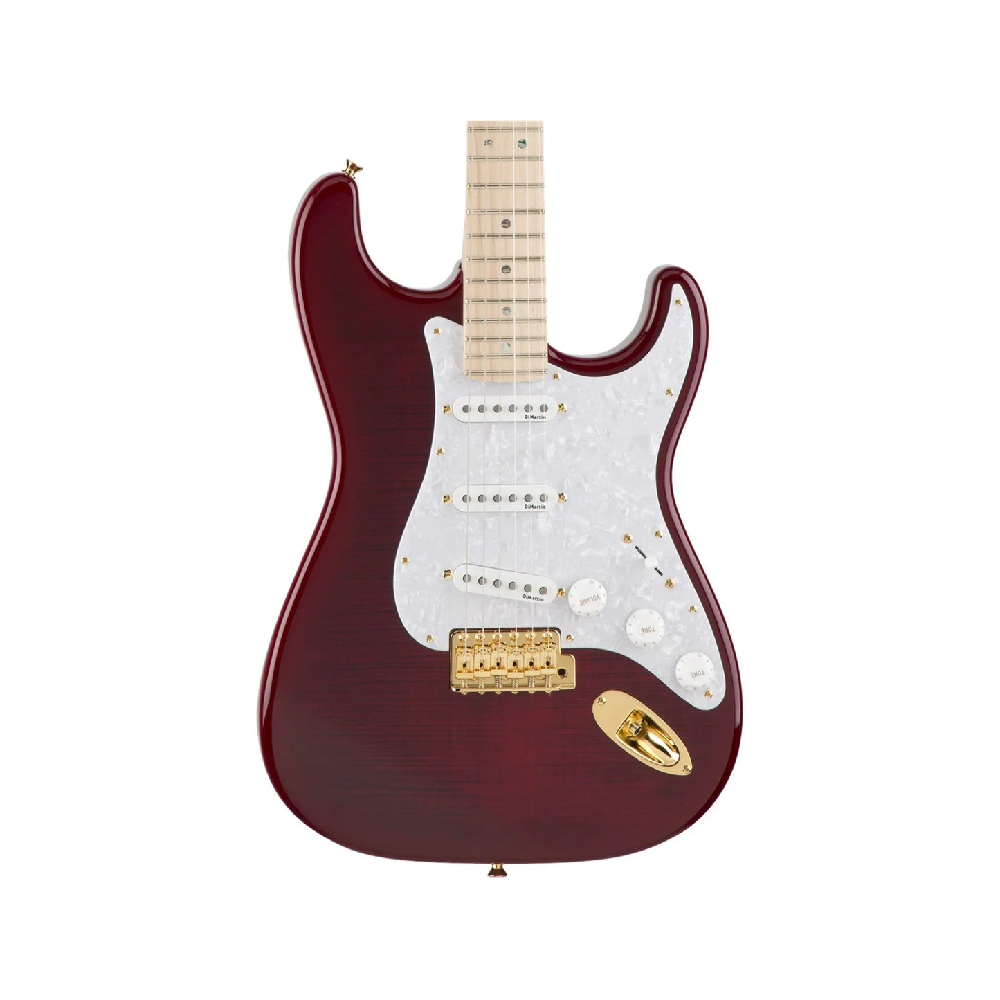 Fender Richie Kotzen Stratocaster® Transparent Red Burst Electric Guitars Fender Art of Guitar