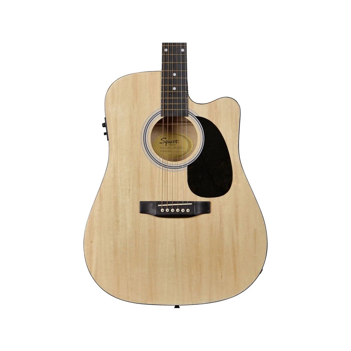 Fender SA-105CE Dreadnought Natural Acoustic Guitars Gretsch Art of Guitar