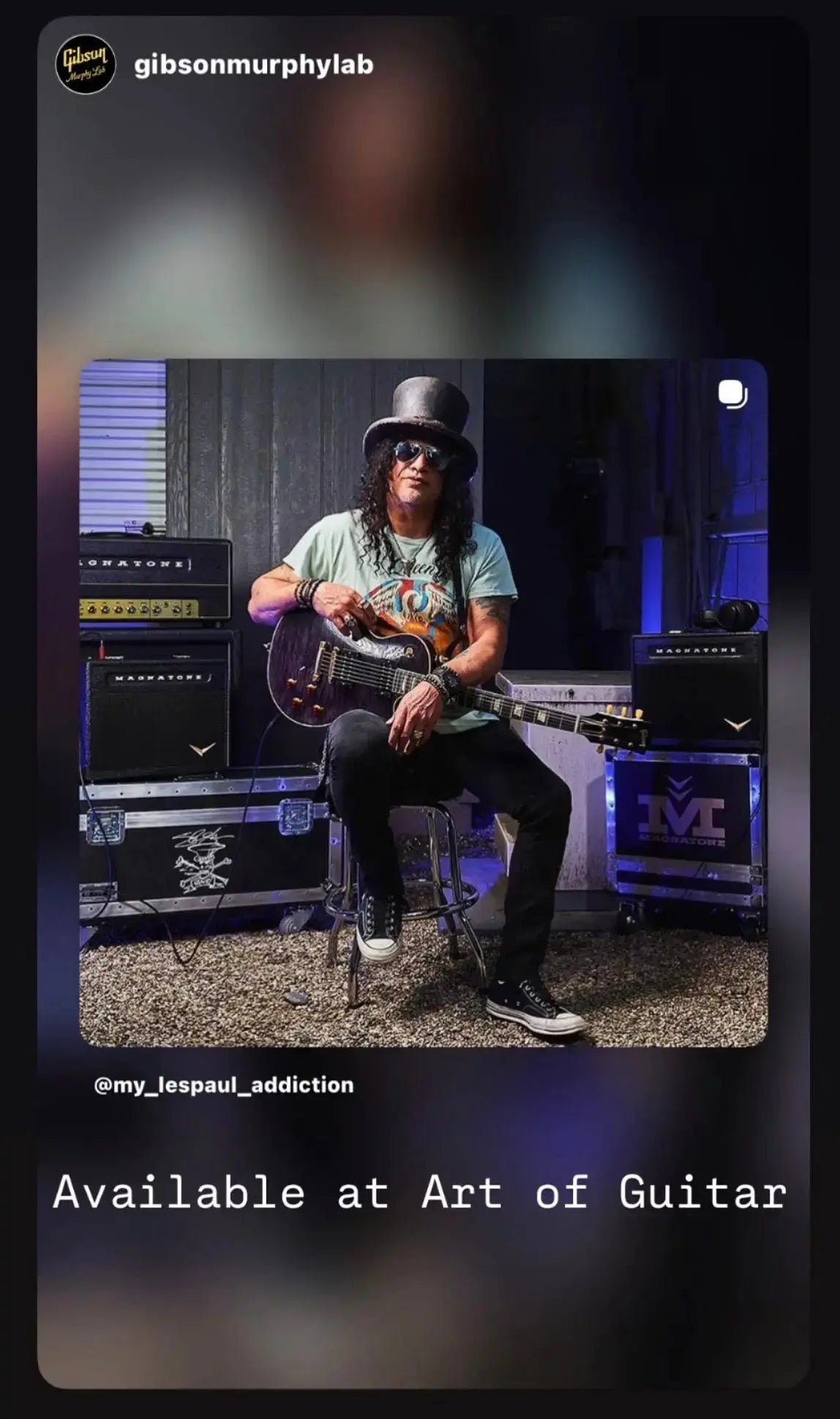Gibson Custom Shop1959 Les Paul Standard Reissue – ‘Slash’ Purple Tiger, Murphy Lab Heavy Aged Electric Guitars Gibson Art of Guitar