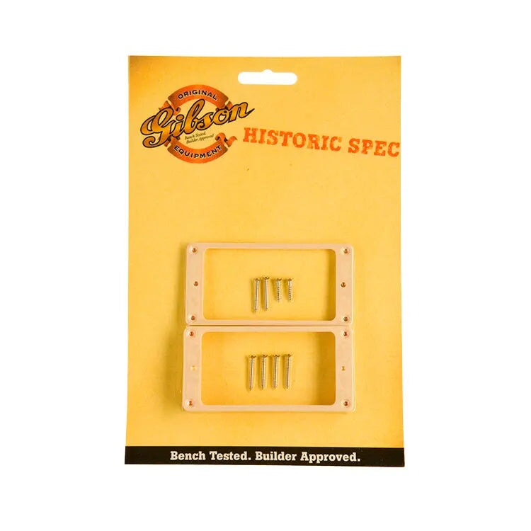 Gibson Historic Pickup Rings - Creme Guitar Accessories Gibson Art of Guitar