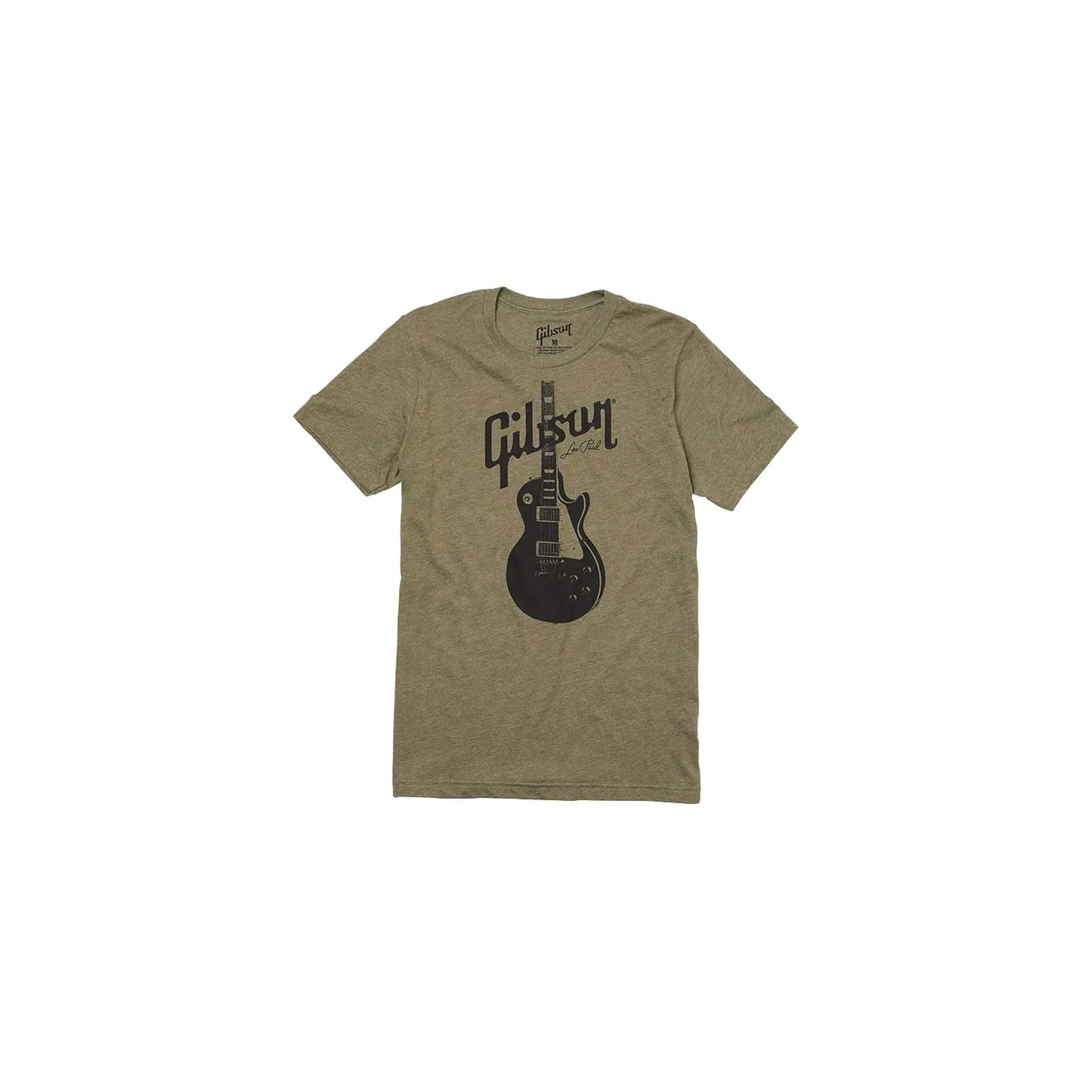 Gibson Les Paul Tee (Heather Olive), Medium T-shirt Gibson Art of Guitar