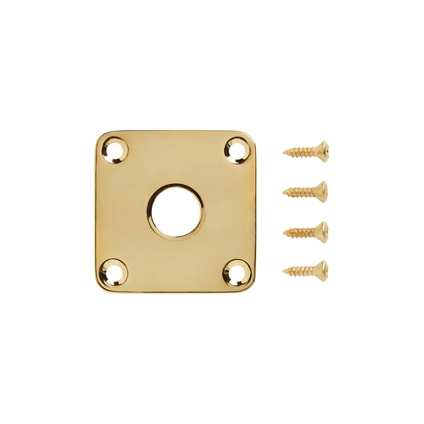 Gibson Metal Jack Plate Gold General Gibson Art of Guitar