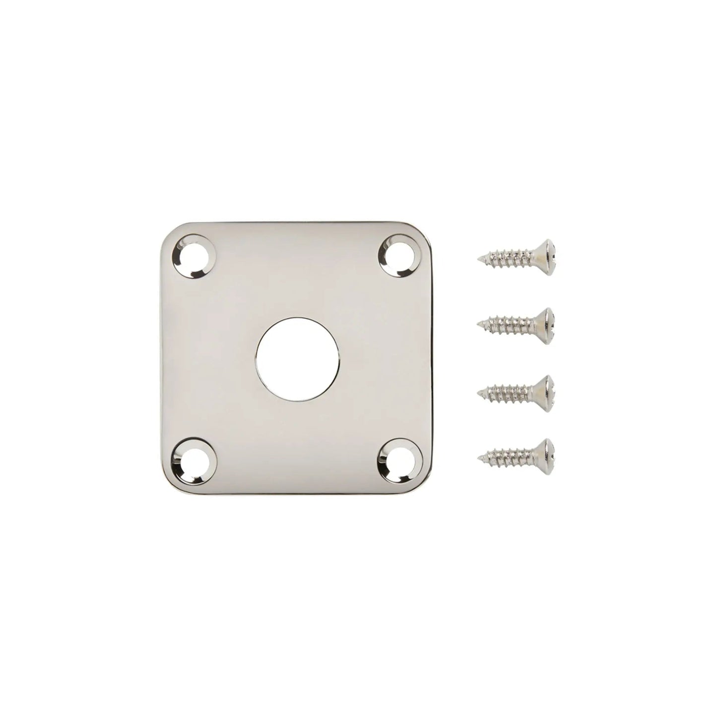 Gibson Metal Jack Plate (Nickel) Guitar Accessories Gibson Art of Guitar