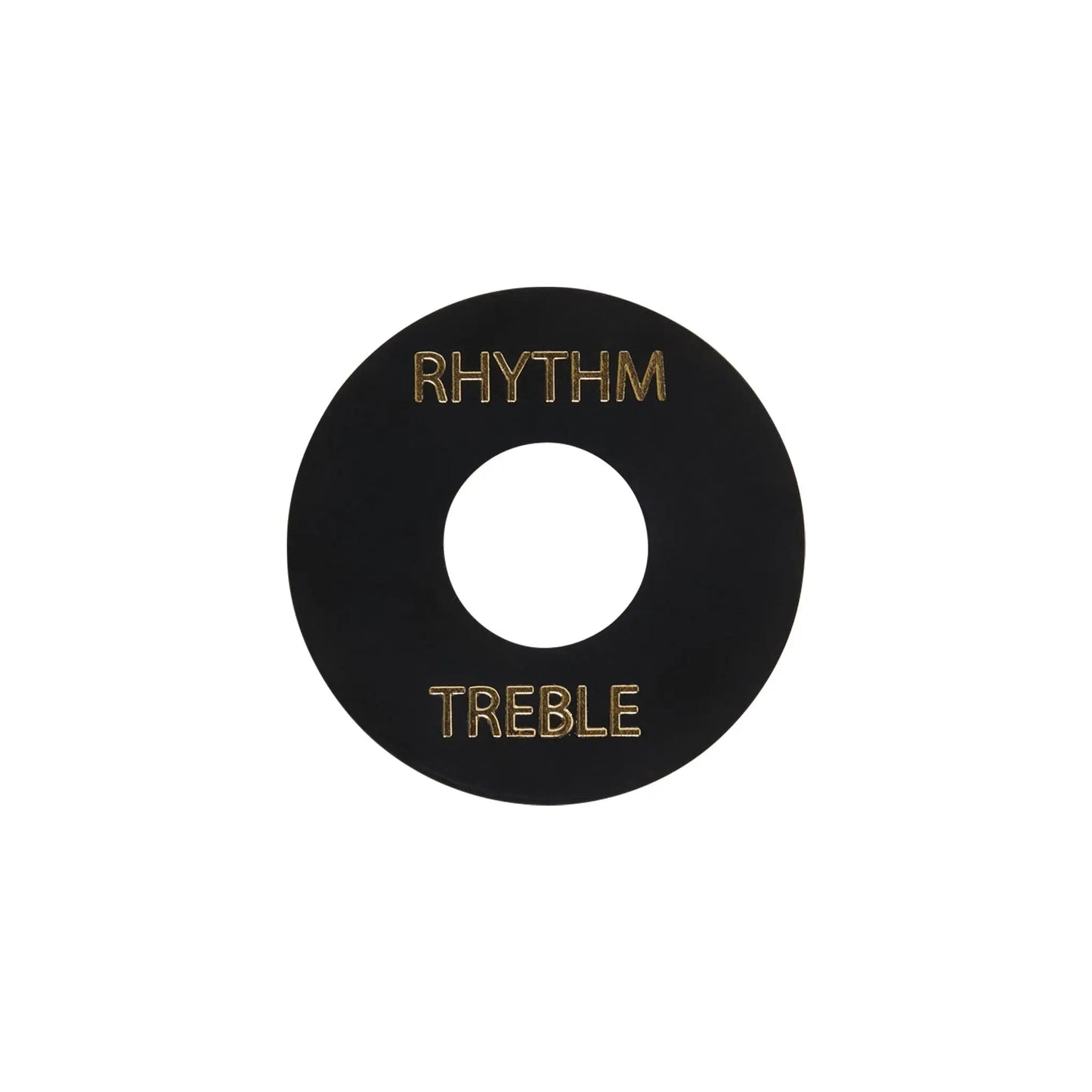 Gibson Toggle Switch Washer (Black, Gold Imprint) Guitar Accessories Gibson Art of Guitar