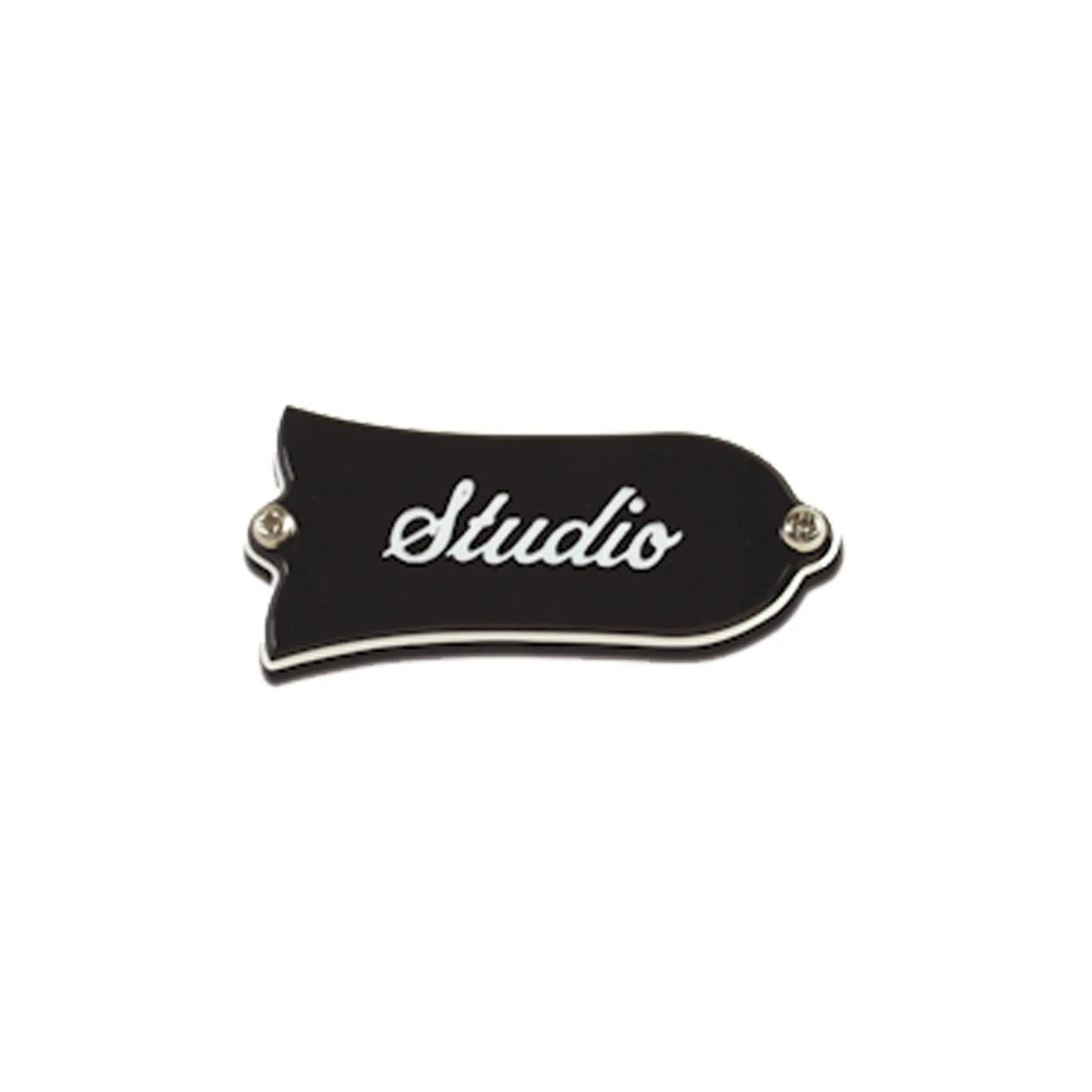 Gibson Truss Rod Cover, "Studio" (Black) Guitar Accessories Gibson Art of Guitar