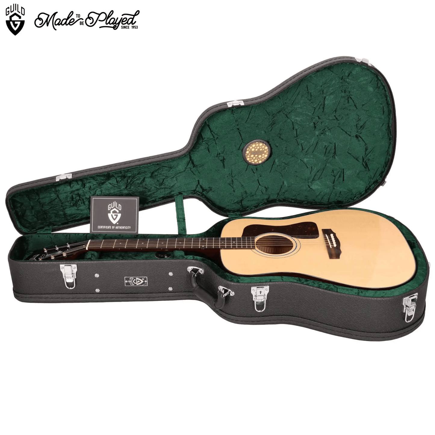 Guild D-40 Traditional Natural Acoustic Guitars Guild Art of Guitar