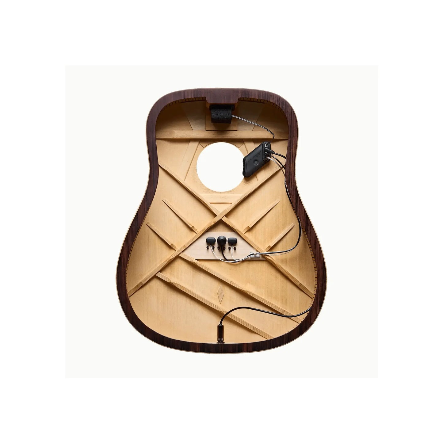 L.R. Baggs - HiFi Duet Acoustic Guitar Pickup and soundhole mounted mixing preamp Guitar Pickups L.R. Baggs Art of Guitar