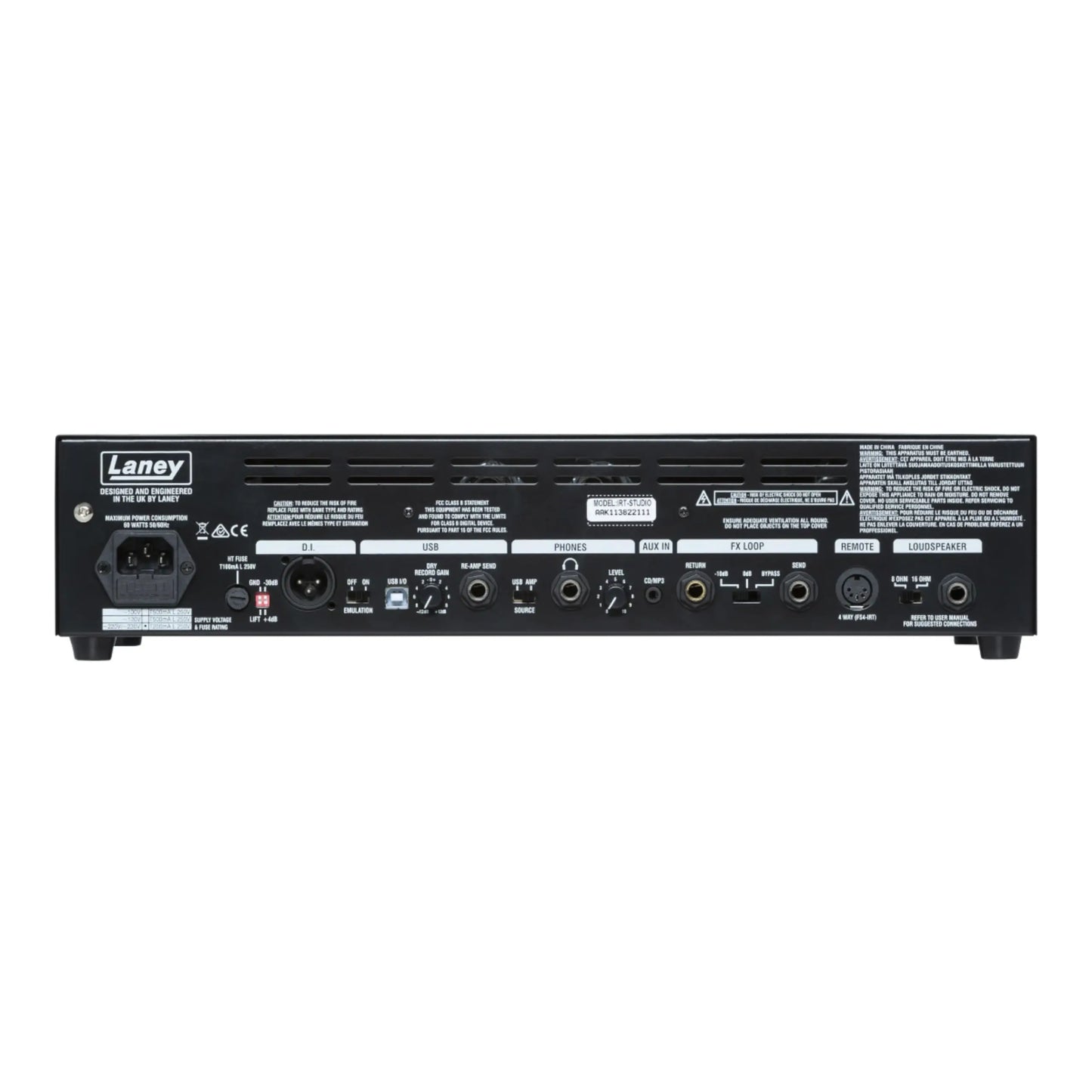 Laney Ironheart IRT-Studio All tube guitar head - 15W - USB Interface Amplifier Head Art of Guitar Art of Guitar