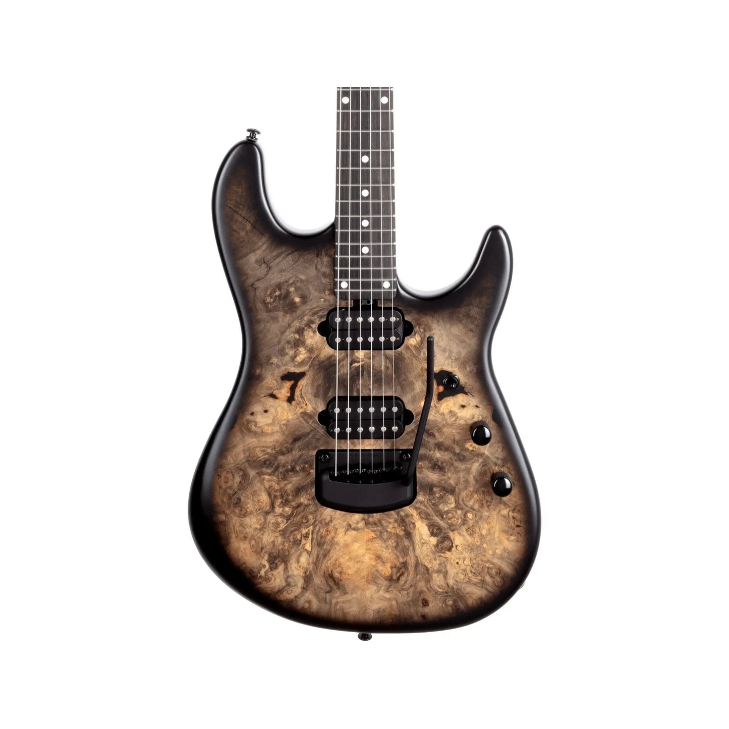 Music Man Jason Richardson Cutlass HH Trem Burl Top Electric Guitars Music Man Art of Guitar