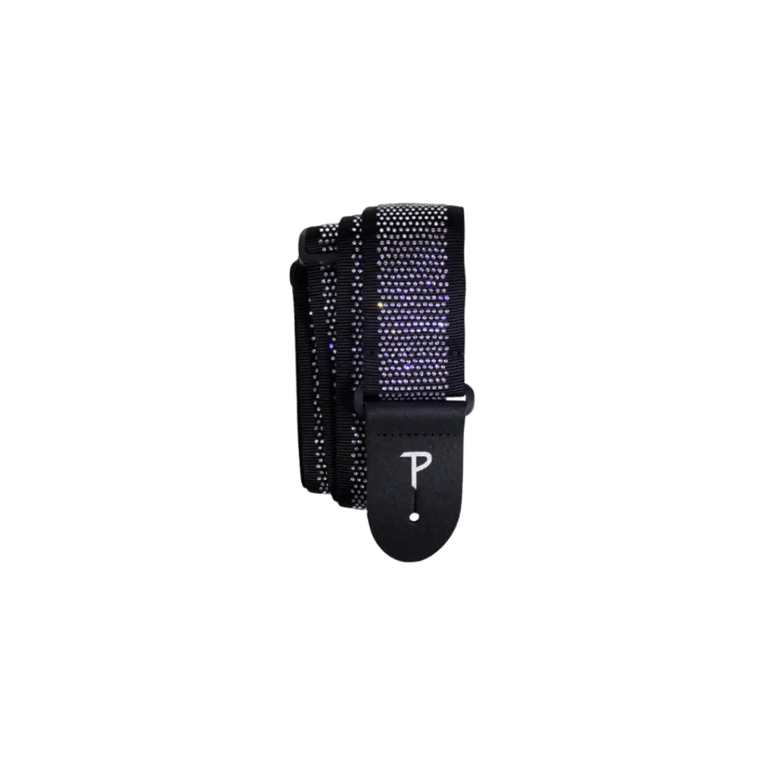 Perri's 2" RHINESTONE JACQUARD -GLITTER GUITAR STRAP Guitar Strap Perri's Art of Guitar