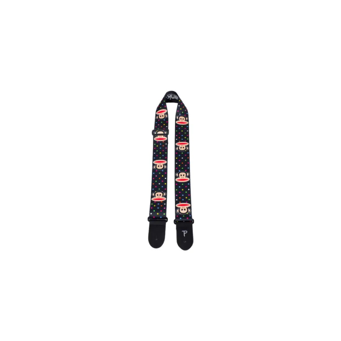 Perri's 2" WIDE POLYESTER GUITAR STRAP - PAUL FRANK POLKADOT FACES Guitar Strap Perri's Art of Guitar