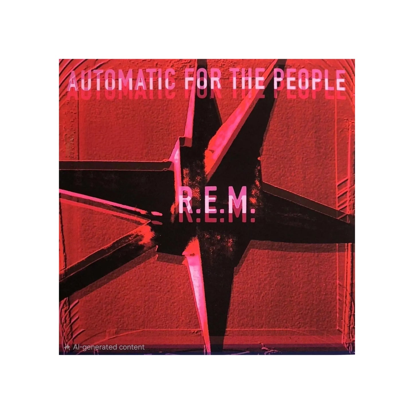 R.E.M. Automatic for the People Limited Edition Collectible – Numbered 18/300 Posters R.E.M x Paul Smith Art of Guitar