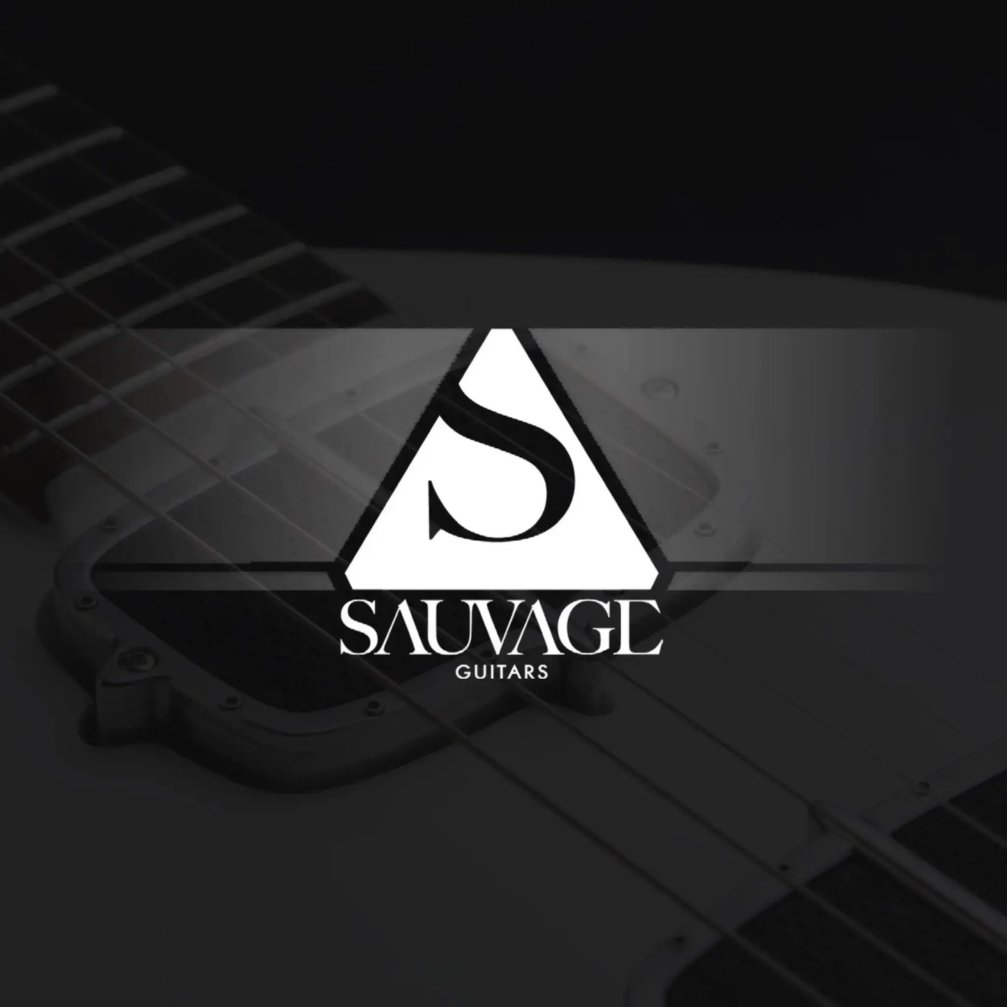 SAUVAGE "One-Piece Master II" Balloon White Pearl – Lamborghini Aventador Electric Guitars SAUVAGE Art of Guitar