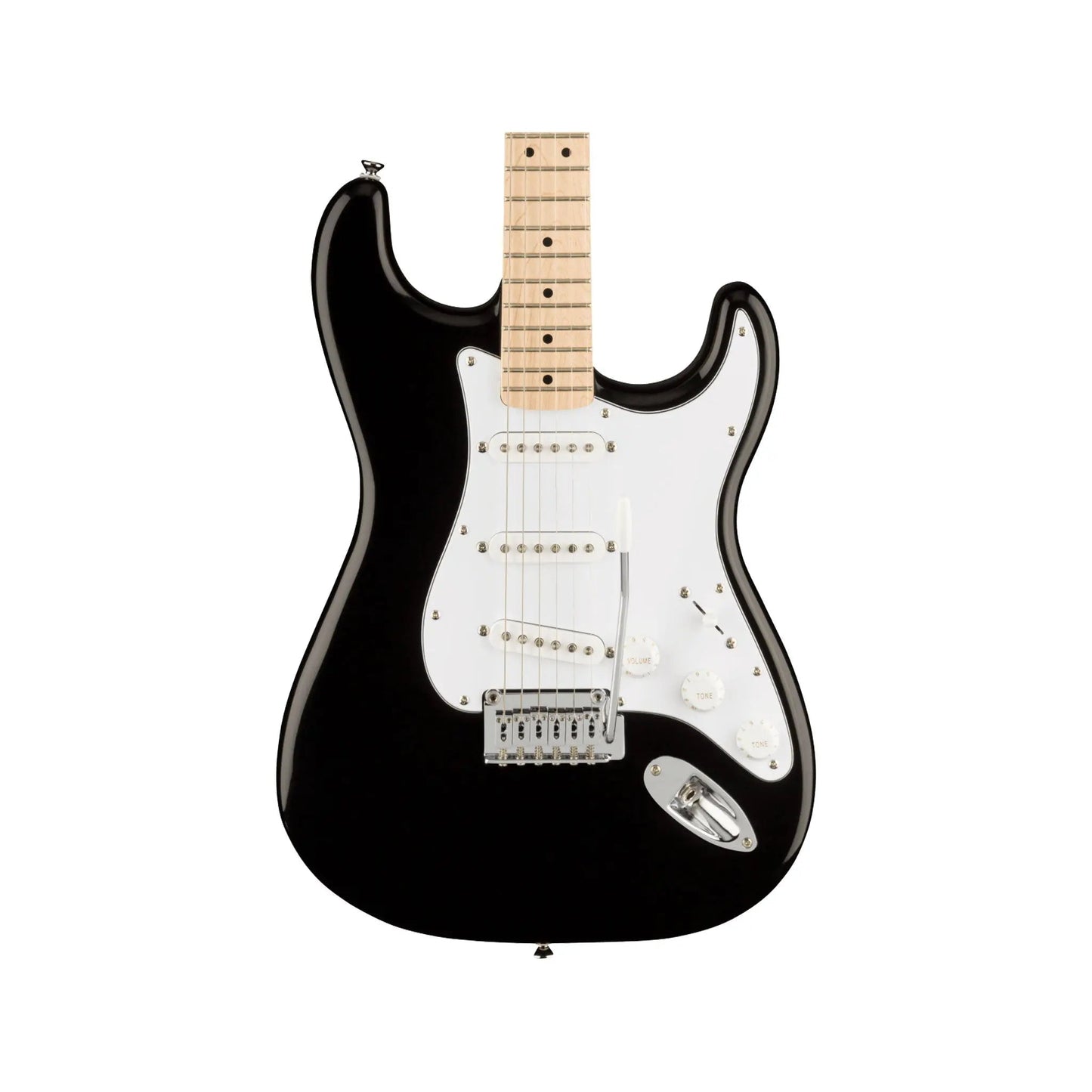 Squier Affinity Series Stratocaster Black Electric Guitars Squier Art of Guitar