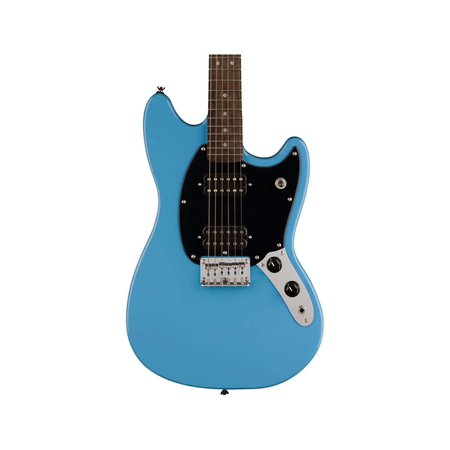 Squier Sonic Mustang HH California Blue Electric Guitars Squier Art of Guitar