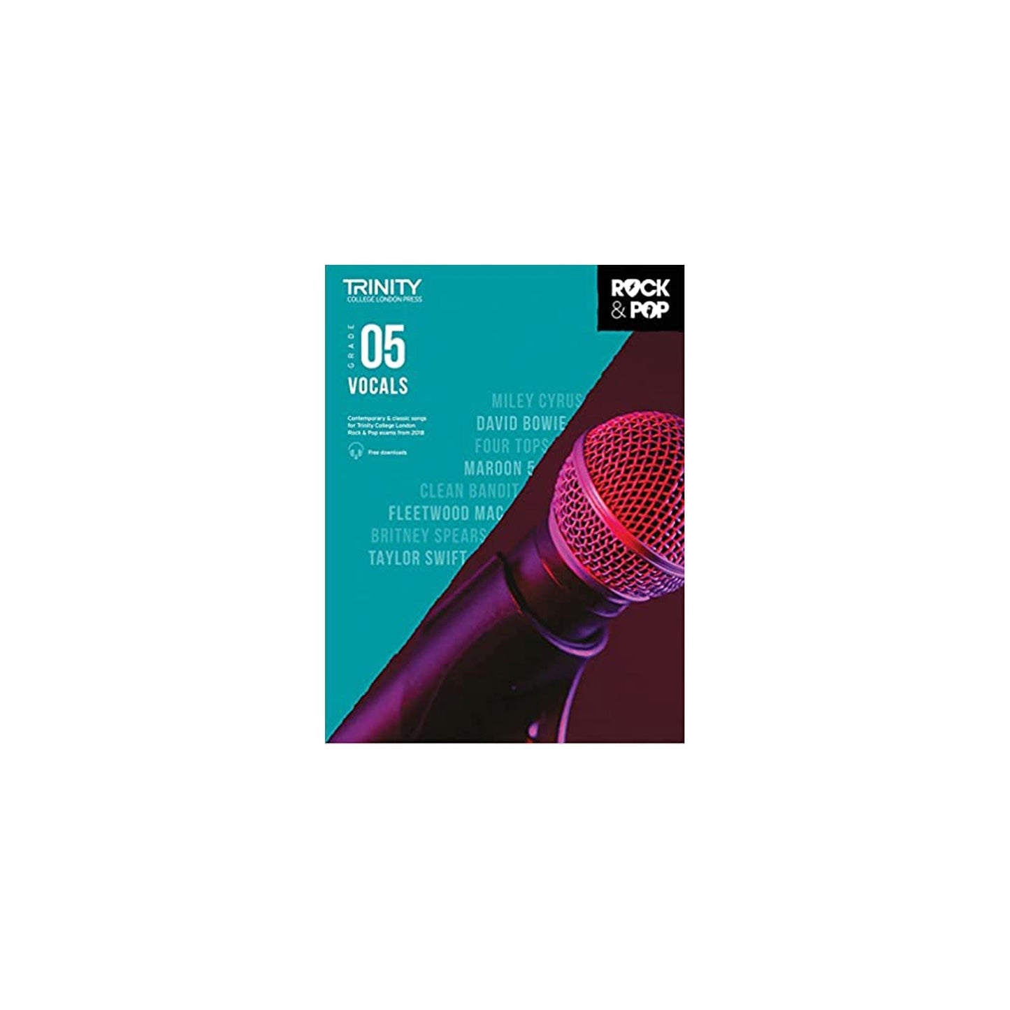 Trinity College London Rock & Pop 2018 Vocals Grade 5 Art of Guitar