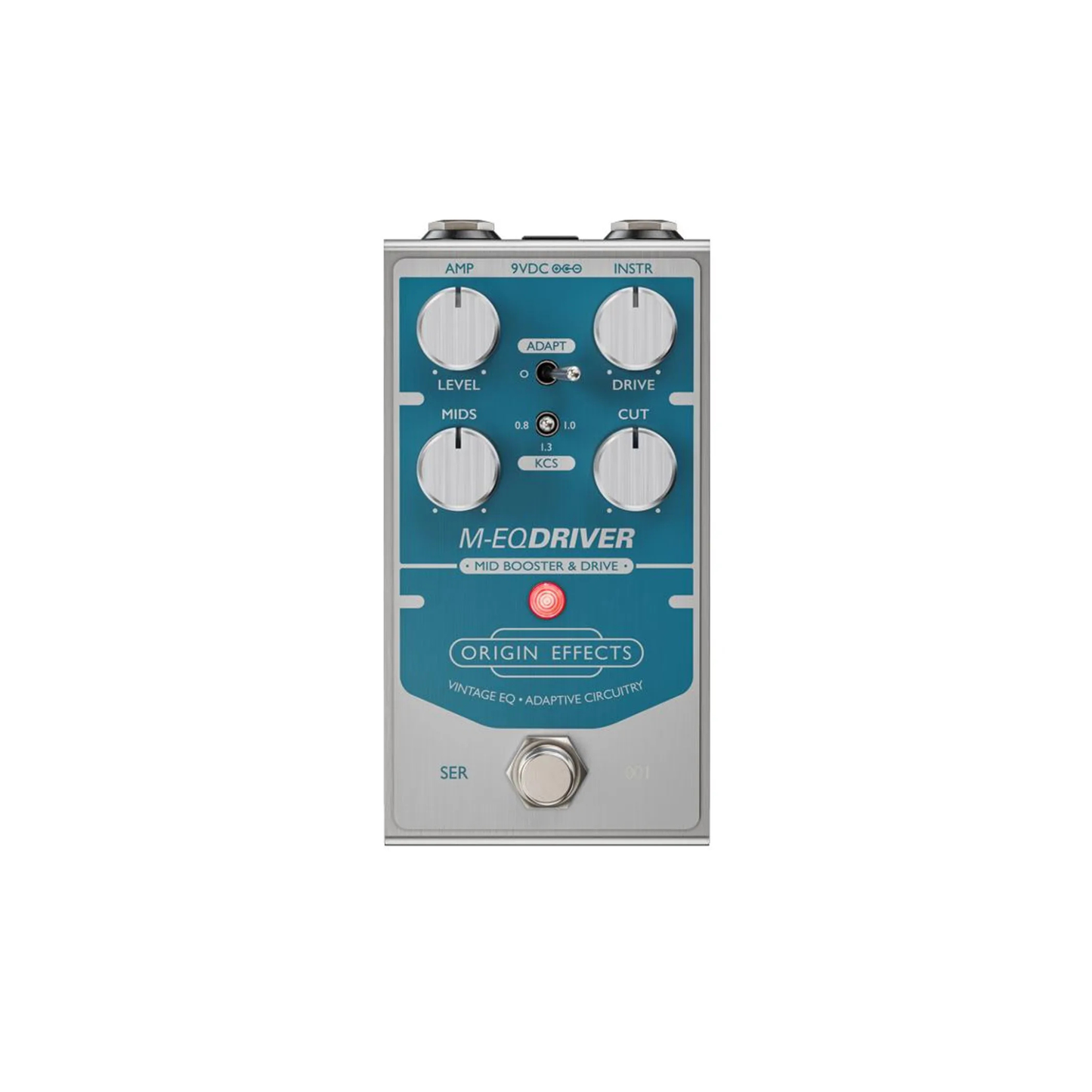 Origin Effects M-EQ Driver Mid Booster & Overdrive Pedal - (Re-Loved)