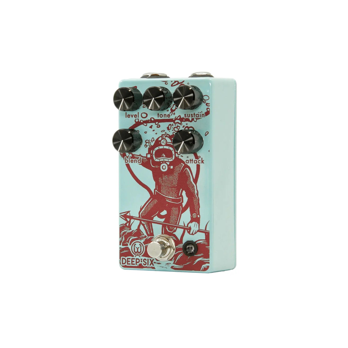 Walrus Audio Deep Six Compressor V3 – Studio-Grade Guitar Compressor Pedal - (Pre-Owned) Pedals Walrus Audio Art of Guitar
