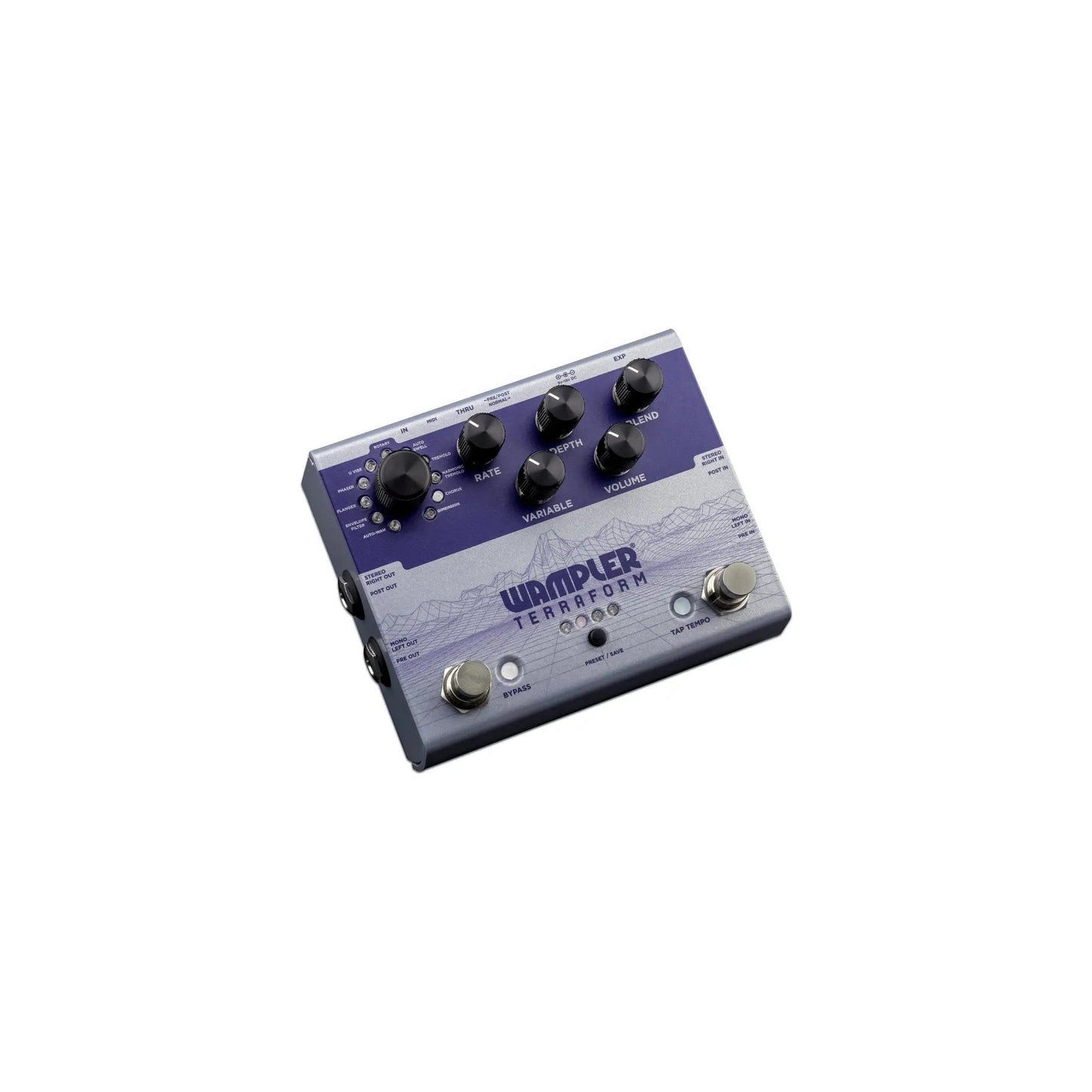 Wampler Terraform Modulation Multi Effect Pedal Wampler Art of Guitar