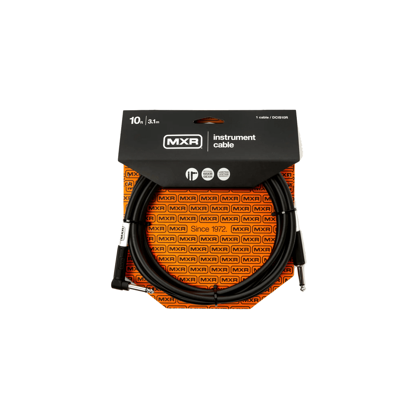 MXR - 10ft Standard Instrument Cable - Right / StraighT DCIS10R Dunlop