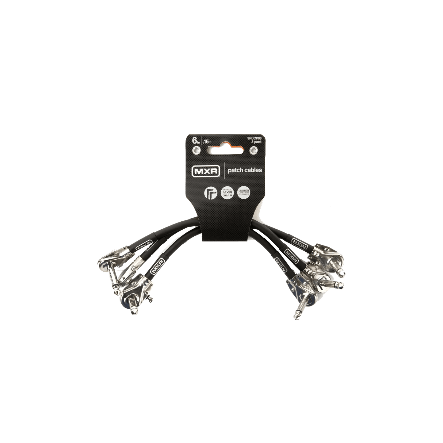 MXR - 6in Patch Cable 3-Pack3PDCP06 Dunlop