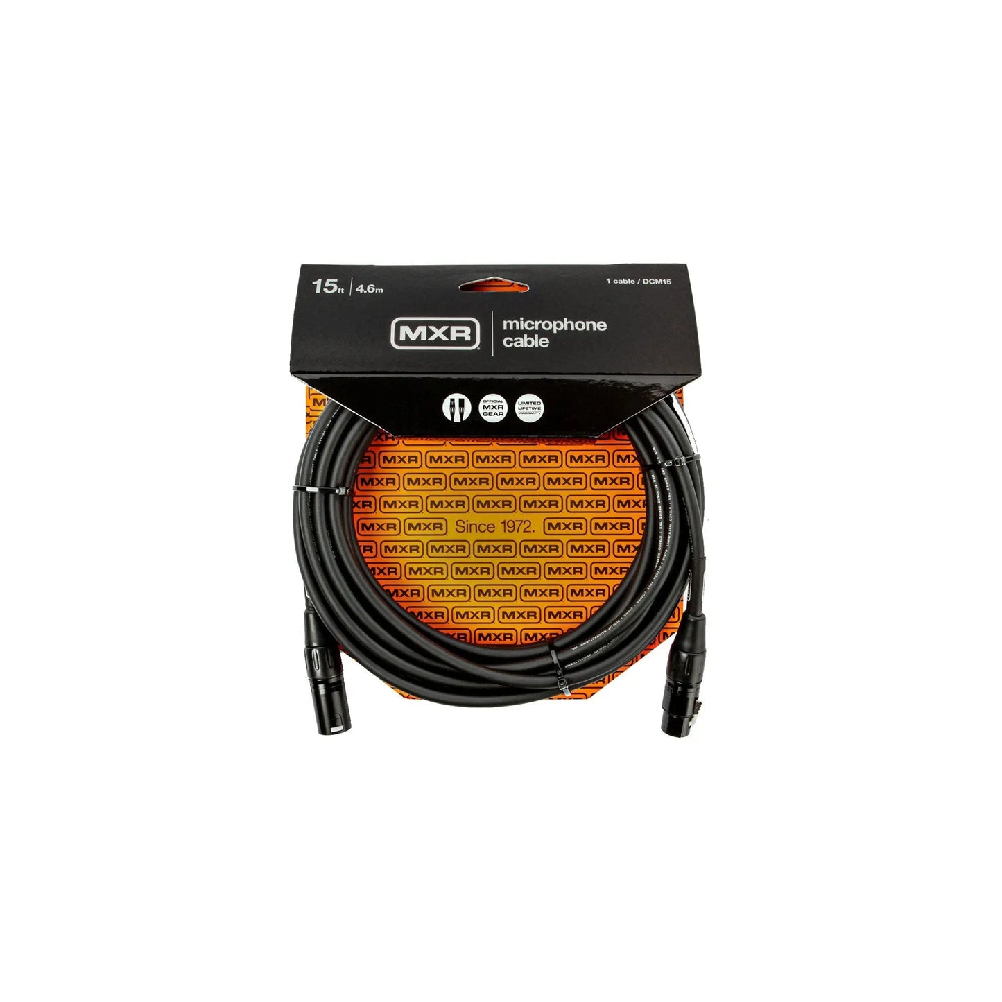 MXR Microphone Cable 15 ft DCM15 Dunlop