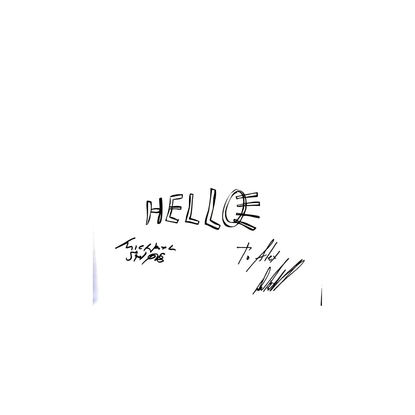 R.E.M Hello by David Belisle Photo Album Art of Guitar