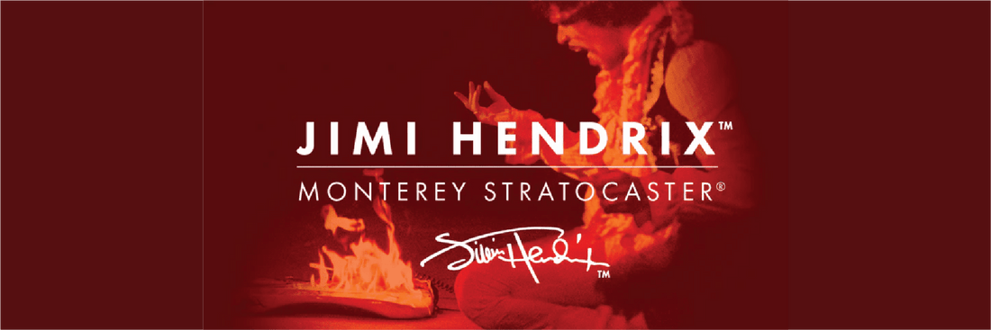 Jimi Hendrix Fender Stratocaster Art of Guitar