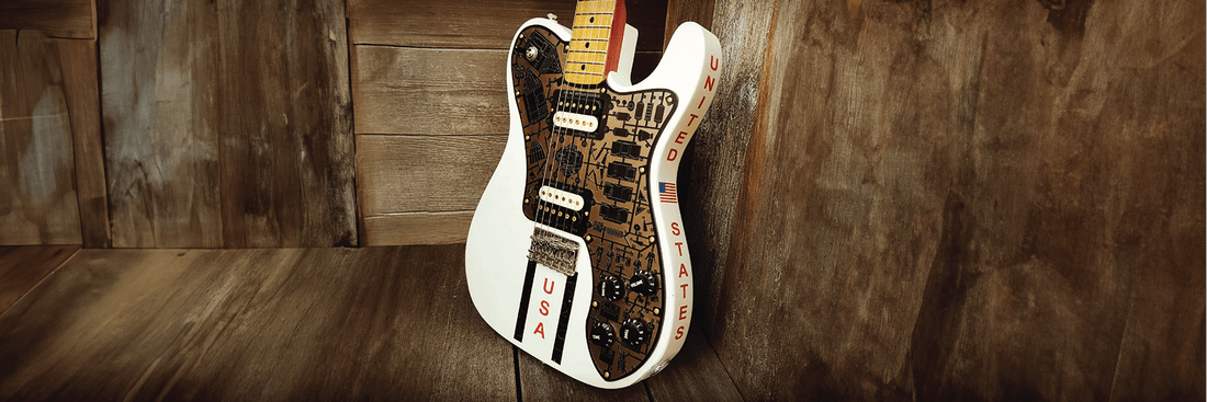 The Apollocaster Guitar That Has Spent Time On The Moon. Art of Guitar