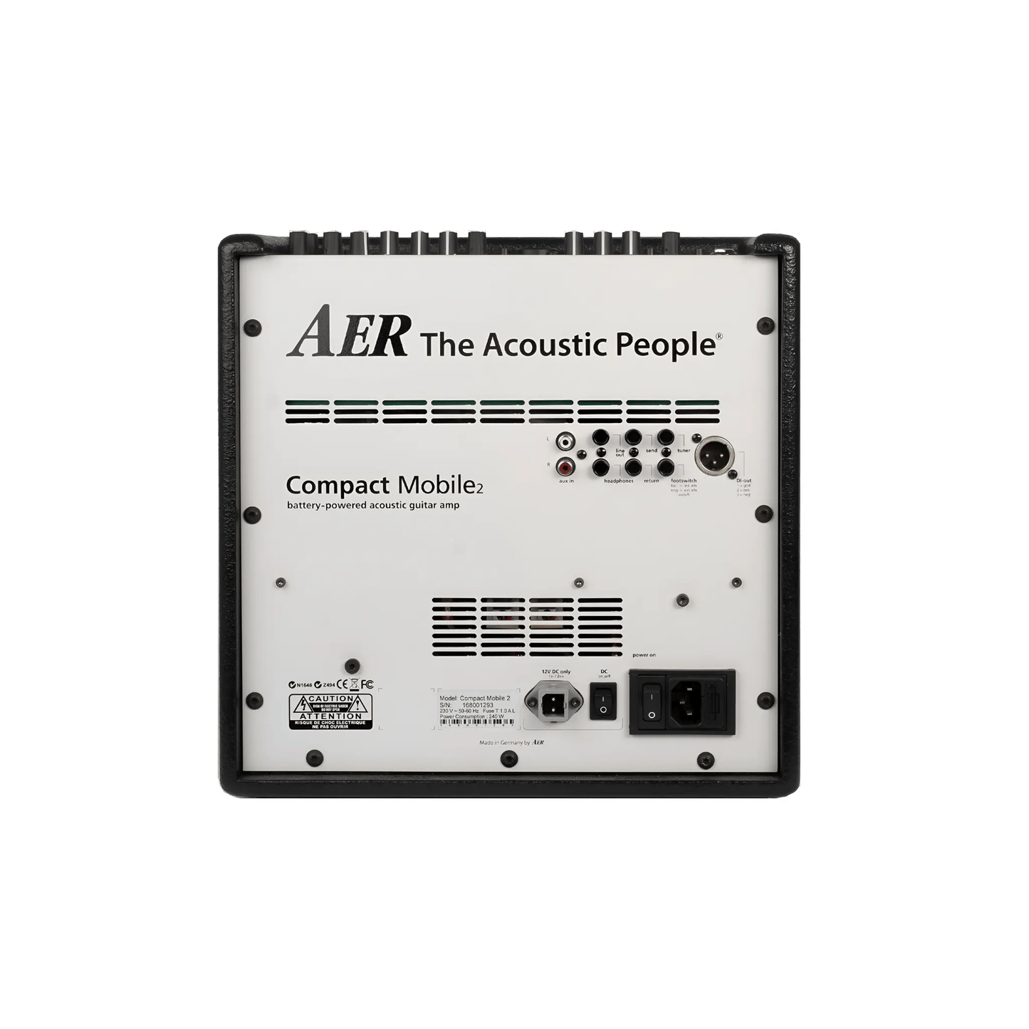 AER Compact Mobile 2 Acoustic Amplifier Acoustic Amplifiers AER Art of Guitar