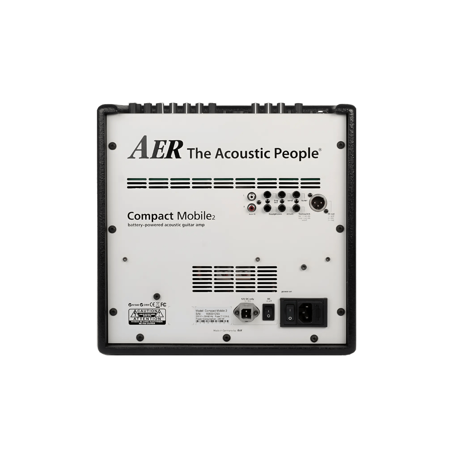 AER Compact Mobile 2 Acoustic Amplifier Acoustic Amplifiers AER Art of Guitar