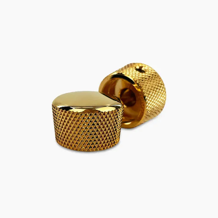 Allparts Metal Cupcake Knob Set (2 pcs) - Gold Accessories ALL PARTS Art of Guitar