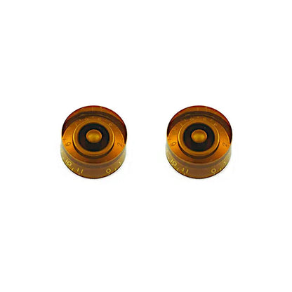 Allparts Speed Knobs 0 to 11 (2 pcs) - Amber Accessories ALL PARTS Art of Guitar