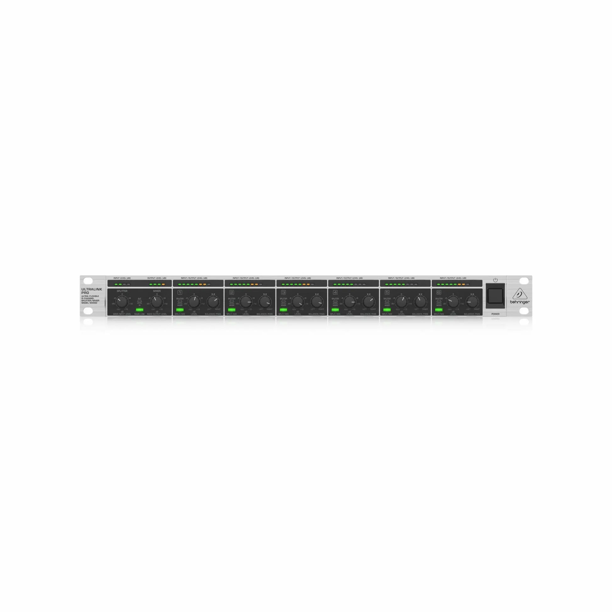 Behringer MX882 ULTRALINK PRO Ultra-Flexible 8-Channel Splitter/Mixer Audio Splitter Behringer Art of Guitar